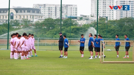 Đội tuyển U16 Việt Nam tăng cường rèn giũa chiến thuật