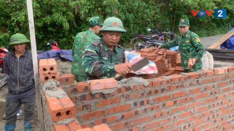 Bộ đội Biên phòng Lai Châu tăng tốc xóa nhà tạm 
