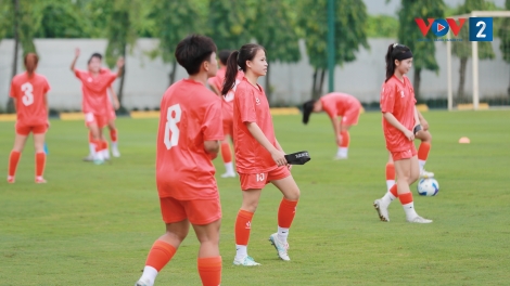 ĐT U16 nữ Việt Nam tập trung chuẩn bị cho giải U16 nữ Đông Nam Á 2025