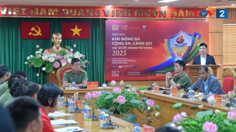Công bố Giải Bóng đá Công an, Cảnh sát các nước ASEAN mở rộng 2025