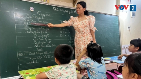 Lớp học từ khát vọng gieo chữ của cô giáo làng