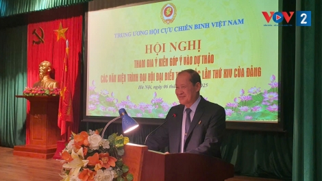 Cựu chiến binh Việt Nam góp ý Dự thảo Văn kiện Đại hội XIV của Đảng