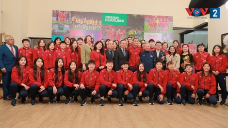 Đại sứ quán Australia tổ chức tiệc chúc mừng Đội tuyển nữ Việt Nam 