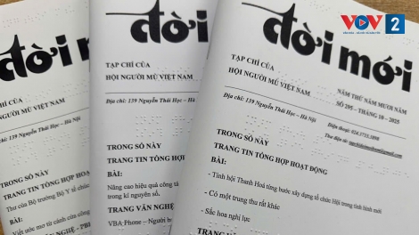 Nơi thắp sáng niềm tin cho người mù