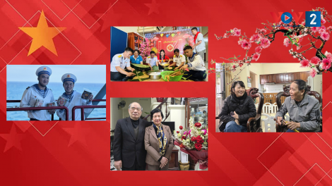 Tết này mình có nhau ấm tình thân gia đình, đồng đội