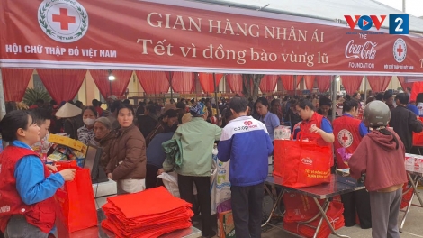 Xuân Yêu thương nơi rốn lũ Thái Nguyên