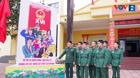 Lực lượng vũ trang Bắc Ninh sẵn sàng cho ngày bầu cử