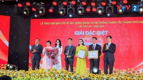Giải Báo chí về xây dựng Đảng Hà Nội: Vinh danh 34 tác phẩm xuất sắc
