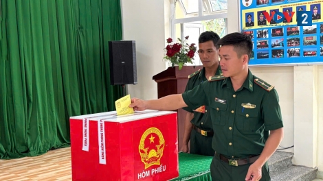 5 khu vực bầu cử sớm ở tỉnh Lâm Đồng đã hoàn thành