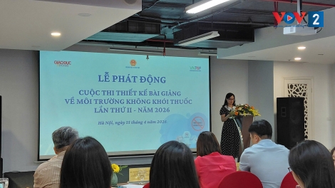 Phát động cuộc thi thiết kế bài giảng về môi trường không khói thuốc lần thứ hai