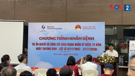 Tri ân người có công bằng chăm sóc sức khỏe chủ động