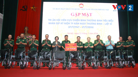 Hà Nội gặp mặt tri ân 130 cựu chiến binh thương binh tiêu biểu