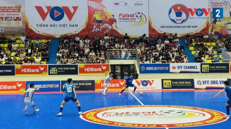 Thái Sơn Bắc chạm một tay vào cúp vô địch futsal HDBank 2026