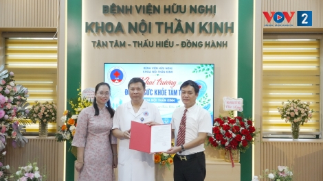 Ra mắt Đơn vị Sức khỏe Tâm thần để chăm sóc toàn diện cho người bệnh