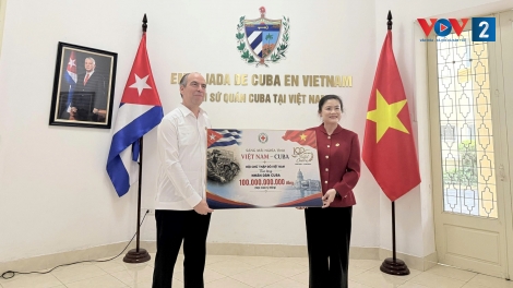 Hội Chữ thập đỏ Việt Nam hỗ trợ nhân dân Cuba 100 tỷ đồng