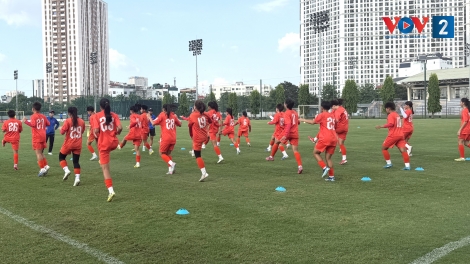 U17 nữ Việt Nam tích cực rèn quân chuẩn bị cho vòng loại U17 châu Á 2027