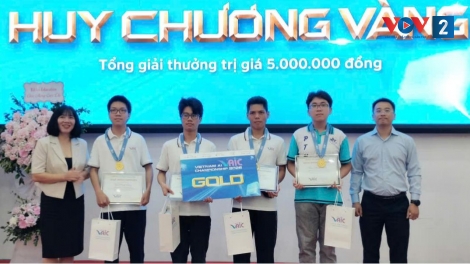 Trao giải cuộc thi vô địch Trí tuệ nhân tạo Việt Nam dành cho học sinh phổ thông