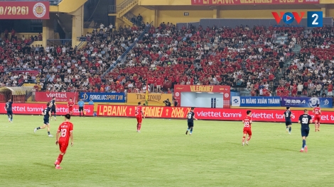 Vòng 2 V.League 2026/27: Công an Hà Nội giành thắng lợi 1-0 Thể Công Viettel