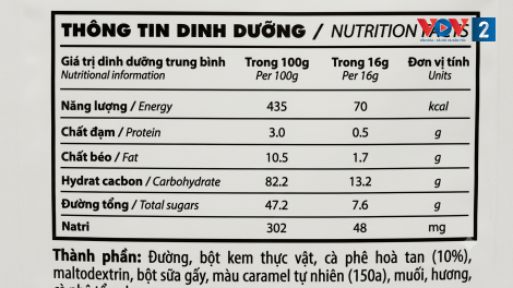 Đọc nhãn dinh dưỡng để lựa chọn thực phẩm lành mạnh hơn