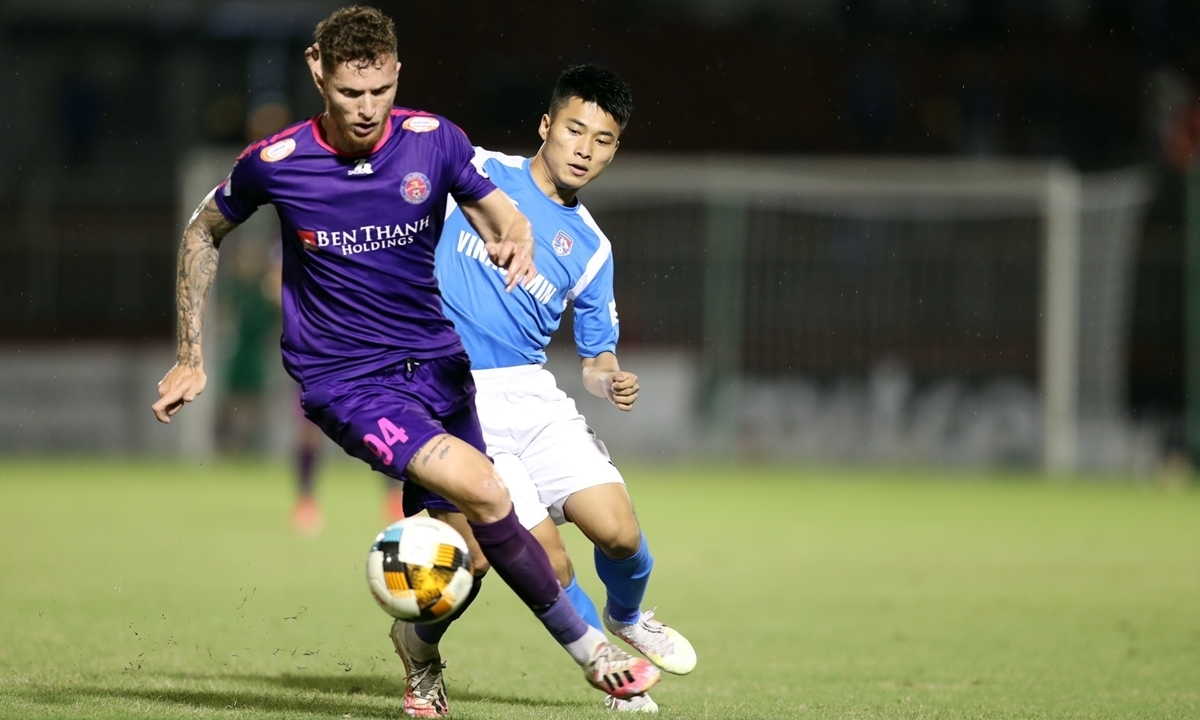 Sài Gòn FC giành chiến thắng 2-1 trước Than Quảng Ninh