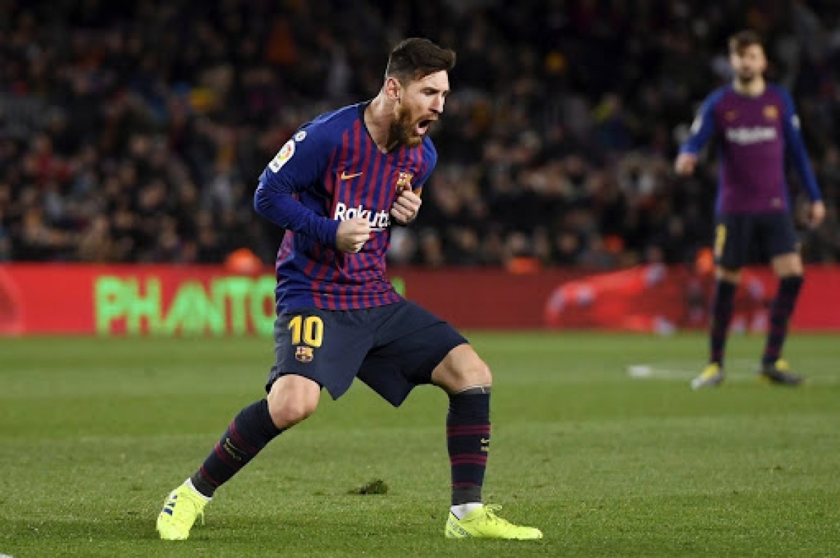 Lionel Messi ghi bàn giúp Barca giành chiến thắng
