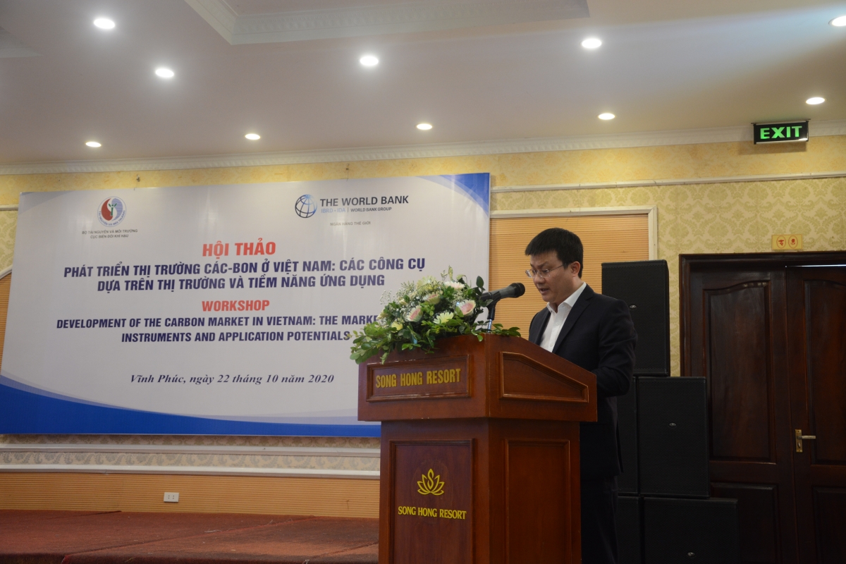 Ông Nguyễn Tuấn Quang, Phó Cục trưởng Cục Biến đổi Khí hậu, Bộ Tài nguyên và Môi trường