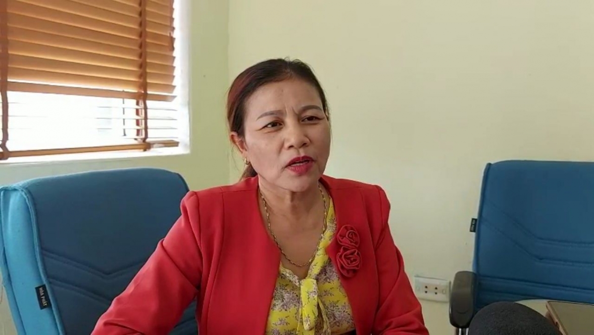Bà Ngô Thị Khuyên - Chủ tịch Hội phụ nữ xã Quảng La, TP Hạ Long, tỉnh Quảng Ninh