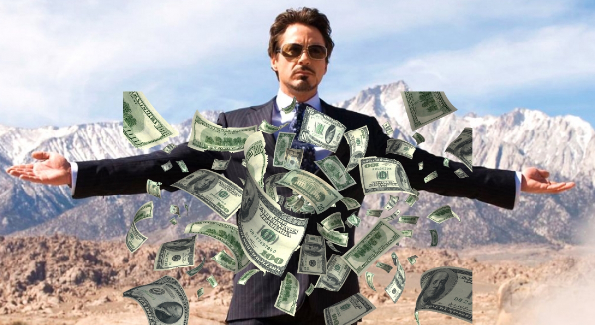 Tony Stark chẳng cần làm gì cũng đã giàu nhất thế giới