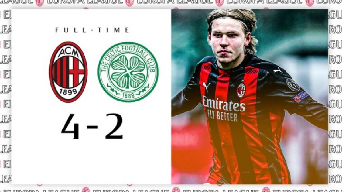 AC Milan có chiến thắng quan trọng trước Celtic
