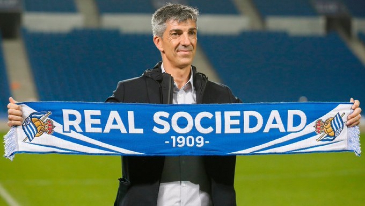 HLV Imanol Alguacil đang biến Real Sociedad thành tập thể mạnh