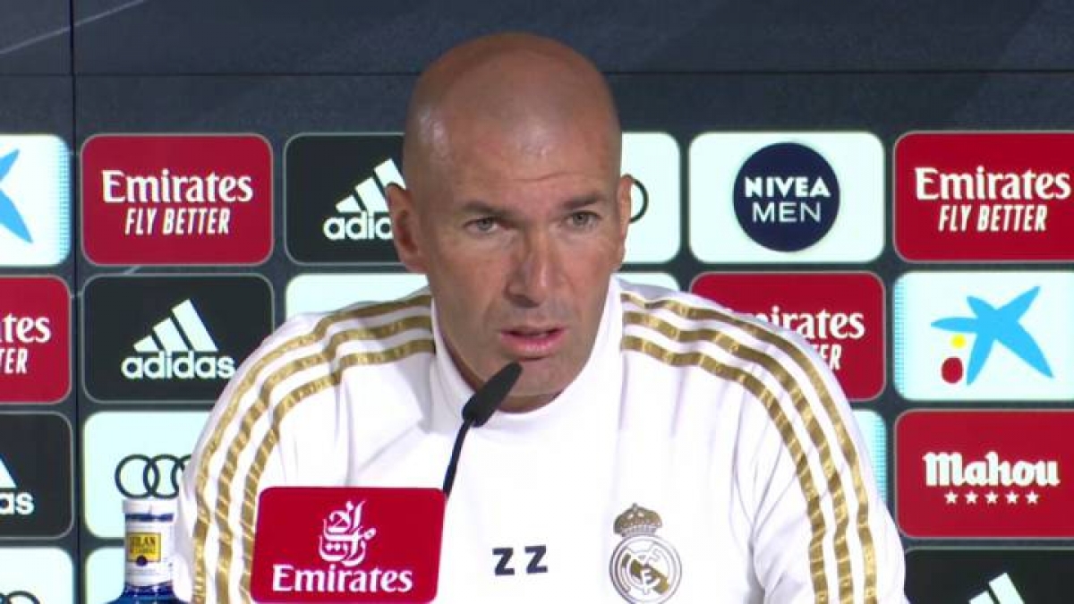 HLV Zidane tự tin vào chiến thắng của Real trước Granada