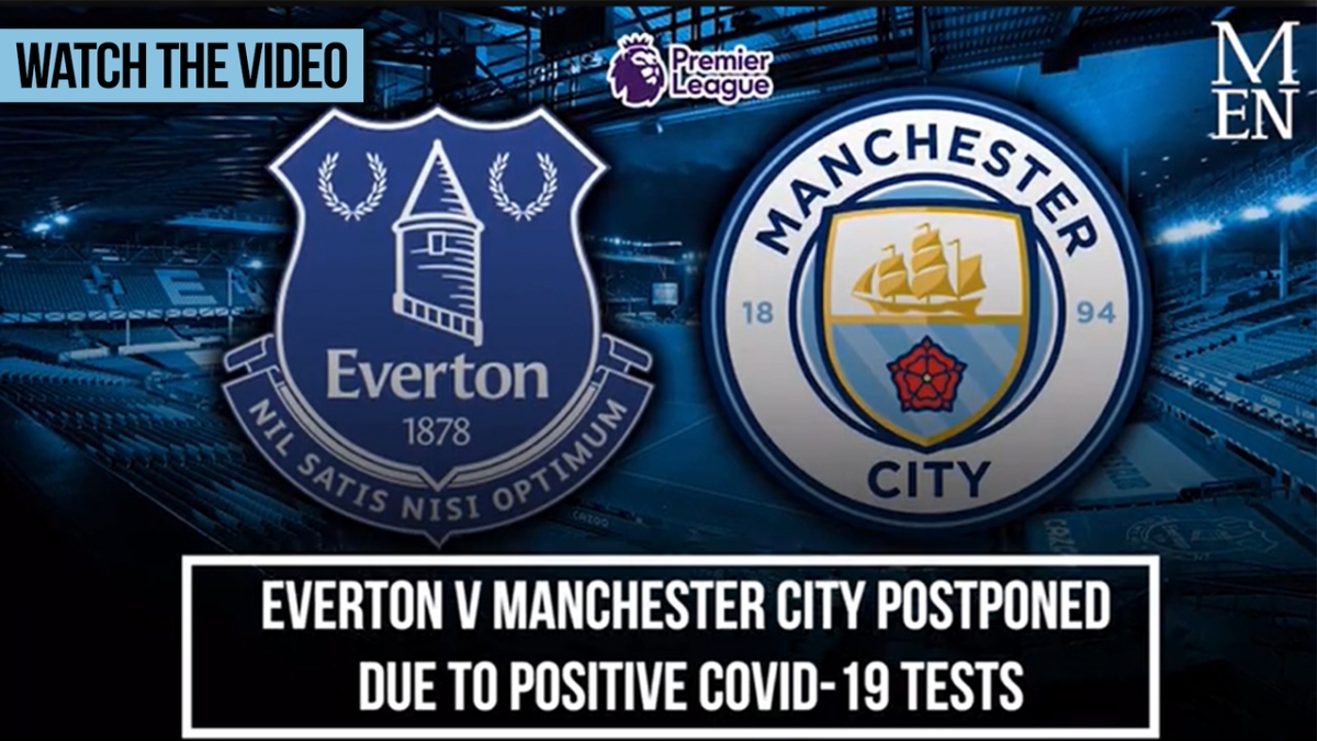 Trận đấu giữa Everton với Manchester City bị hoãn