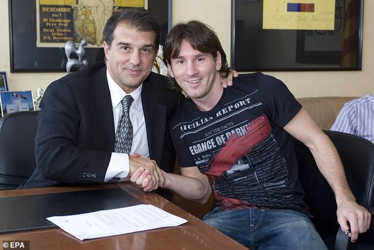 Joan Laporta công bố chiến dịch ứng cử vị trí Chủ tịch Barca và nỗ lực giữ chân Messi ở lại Nou Camp