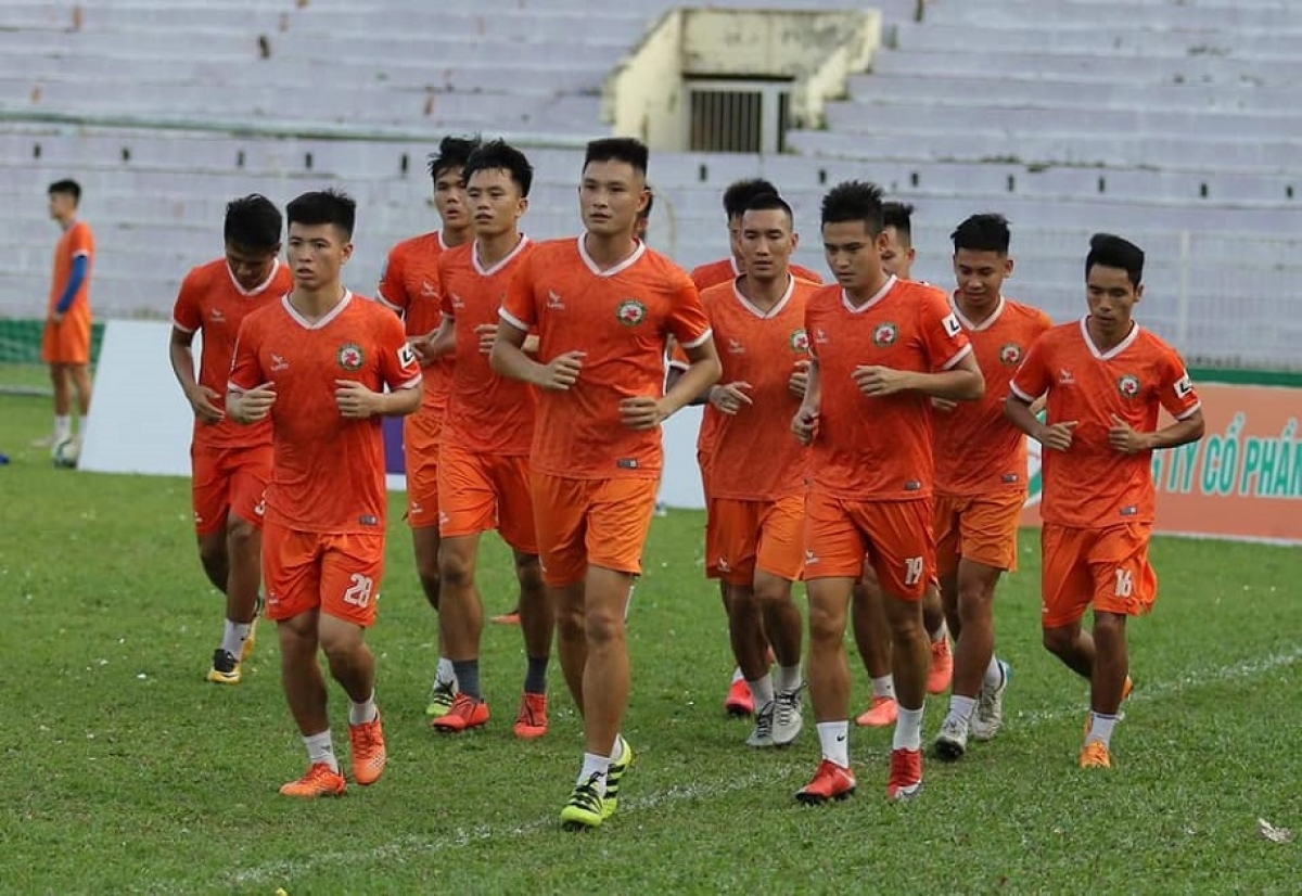 Những chiến binh của Bình Định FC sẵn sàng cho thử thách V.League 2021
