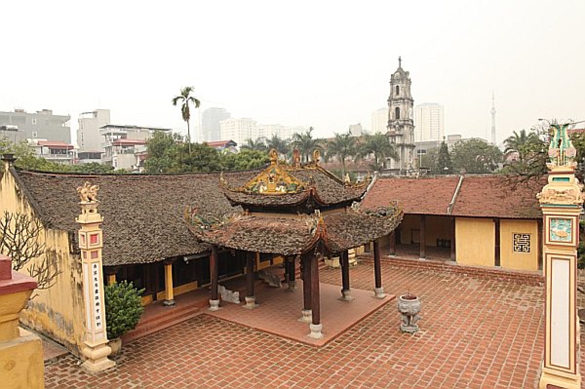 Đình và nhà thờ "Trạng Bùng" Phùng Khắc Khoan tại xã Phùng Xá, huyện Thạch Thất, Hà Nội