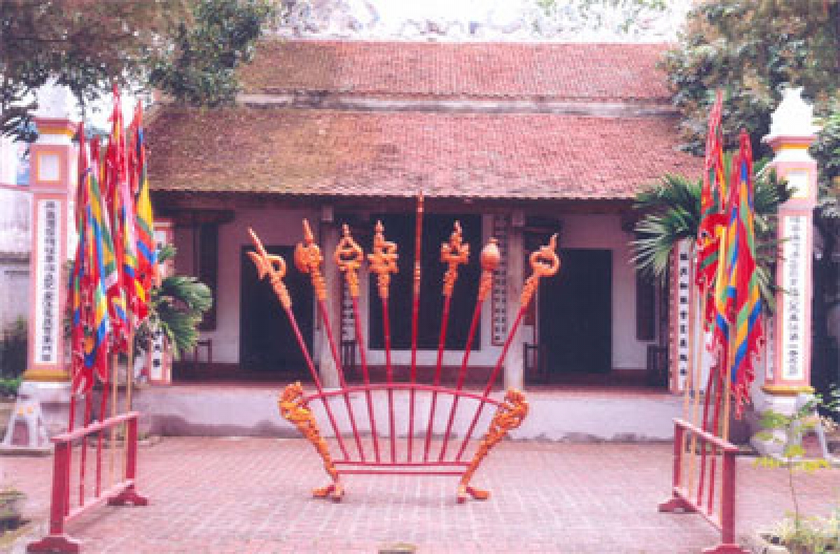 Đền thờ danh nhân Ngô Thì Nhậm tại quê hương ông, làng Tả Thanh Oai, Thanh Trì, Hà Nội
