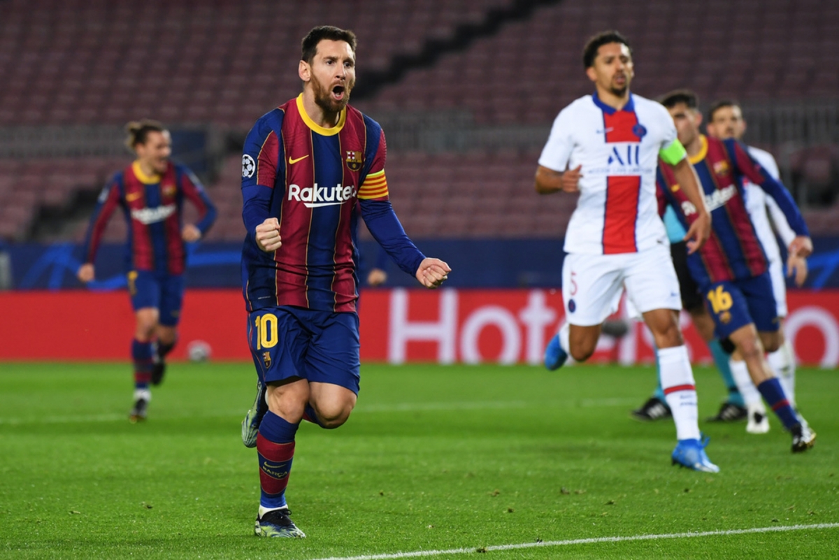 Messi mở tỷ số cho Barca (Ảnh: Internet)