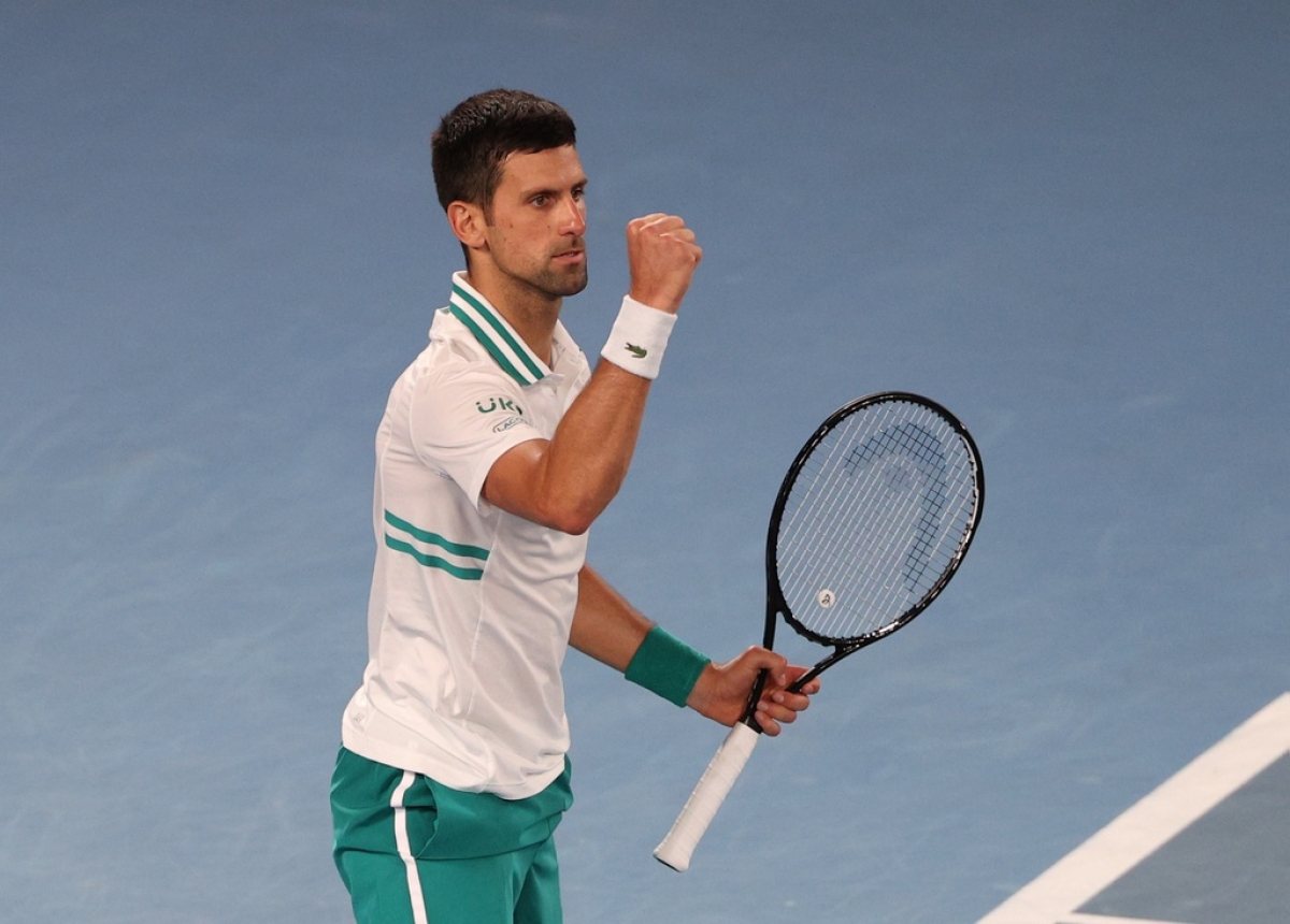 Djokovic vượt qua Karatsev với các tỷ số 6-3, 6-4 và 6-2, để có lần thứ 9 vào chung kết Australian Open.