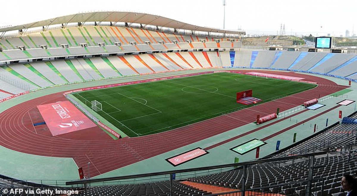 Sân vận động Olympic Ataturk của Istanbul sẽ là nơi diễn ra trận chung kết Champions League vào ngày 29/5