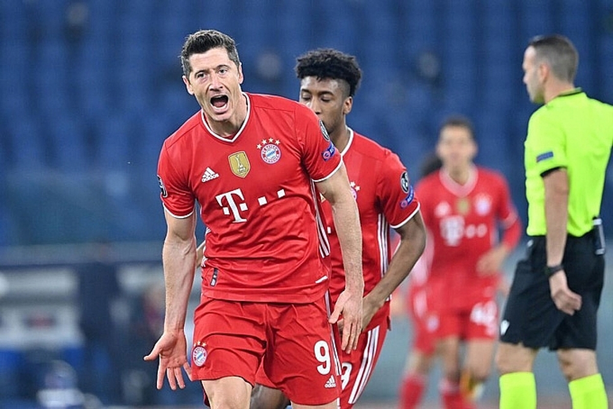 Bayern Munich thể hiện sức mạnh vượt trội khi vùi dập Lazio. Ảnh: Eurosports