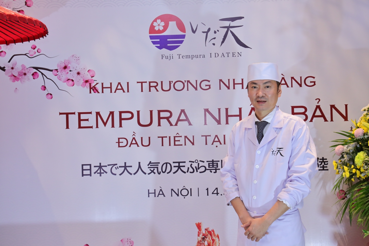 Ông Kato, đồng sáng lập thương hiệu Tempura chuyên biệt tại Việt Nam 