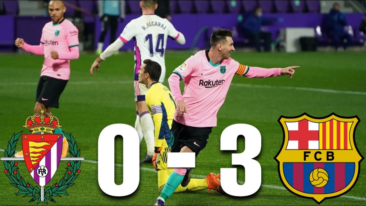 Barca từng thắng tưng bừng Real Valladolid ở lượt đi (Ảnh: Internet)