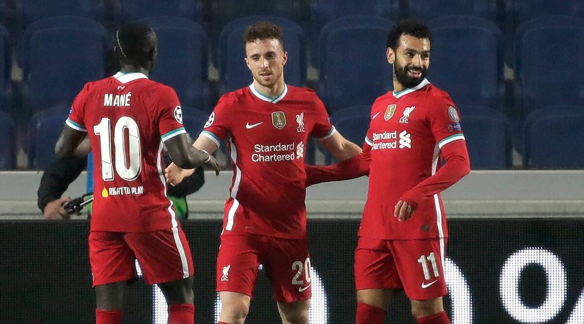Bộ ba tấn công Mohamed Salah, Diogo Jota, Sadio Mane của Liverpool đang đạt trạng thái sung mãn (Ảnh: Internet)