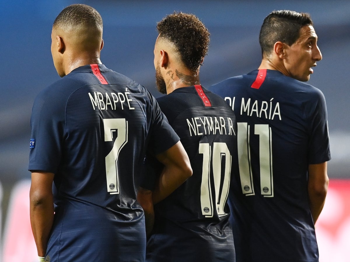 Bộ ba tấn công của PSG: Angel Di Maria, Neymar, Kylian Mbappe (Ảnh: Internet)