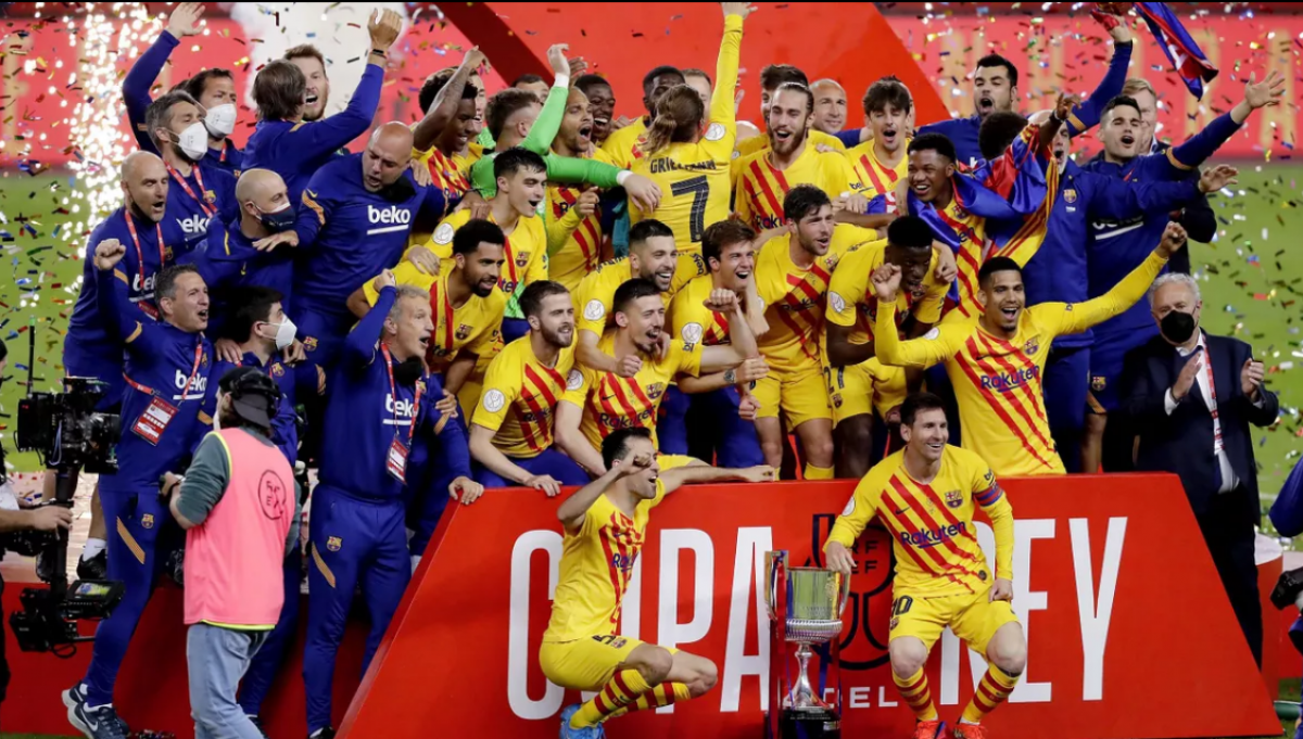Barcelona hừng hực khí thế sau khi đăng quang tại cúp Nhà Vua Tây Ban Nha