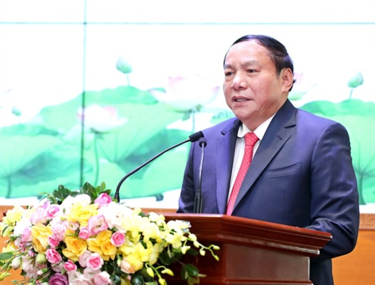 Bộ trưởng Bộ VH-TT&amp;DL Nguyễn Văn Hùng