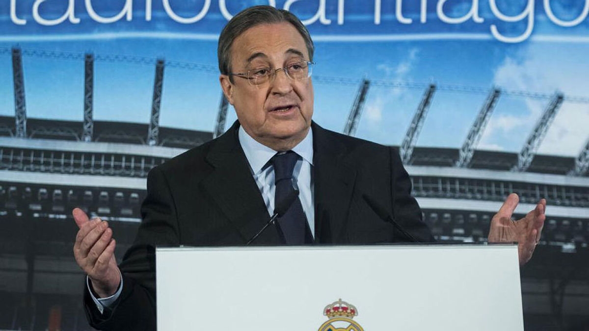 Chủ tịch của Real Madrid là Florentino Perez được bầu đứng đầu giải đấu European Super League.