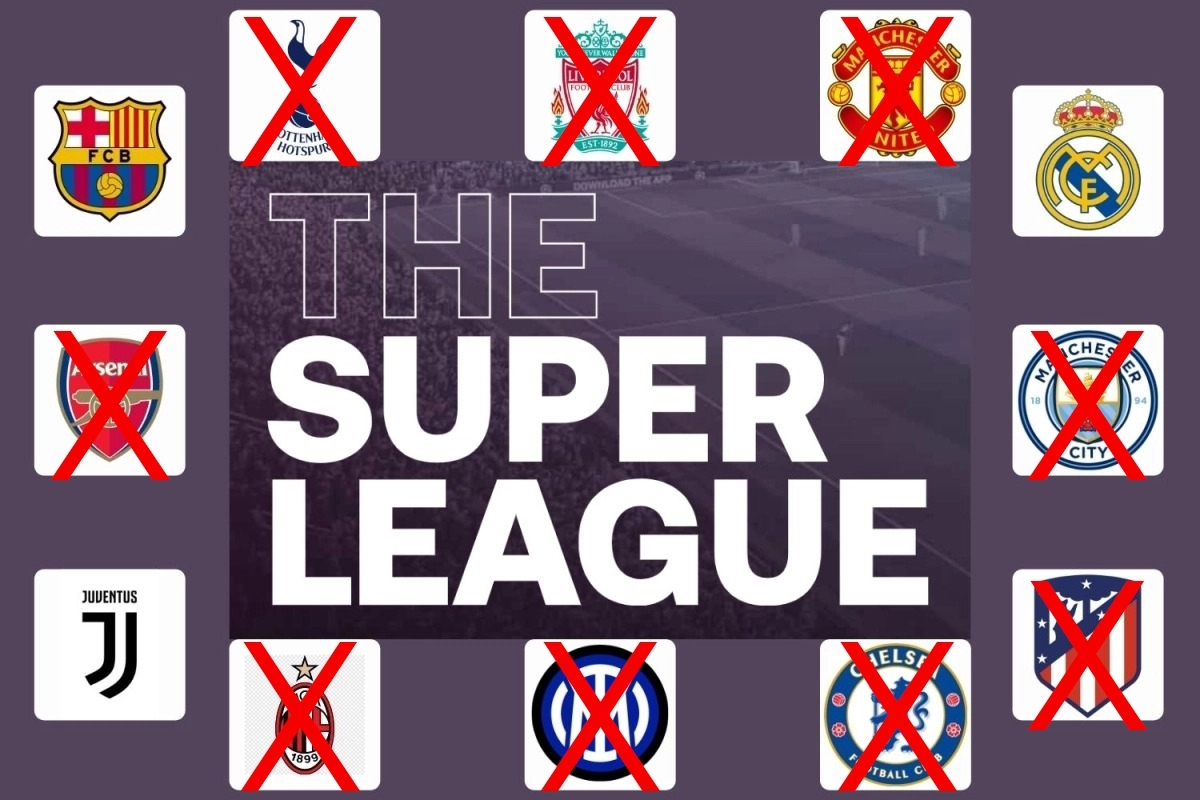 Dưới sức ép từ "nhiều phía", 9 trong số 12 CLB sáng lập đã tuyên bố rút gọi Super League