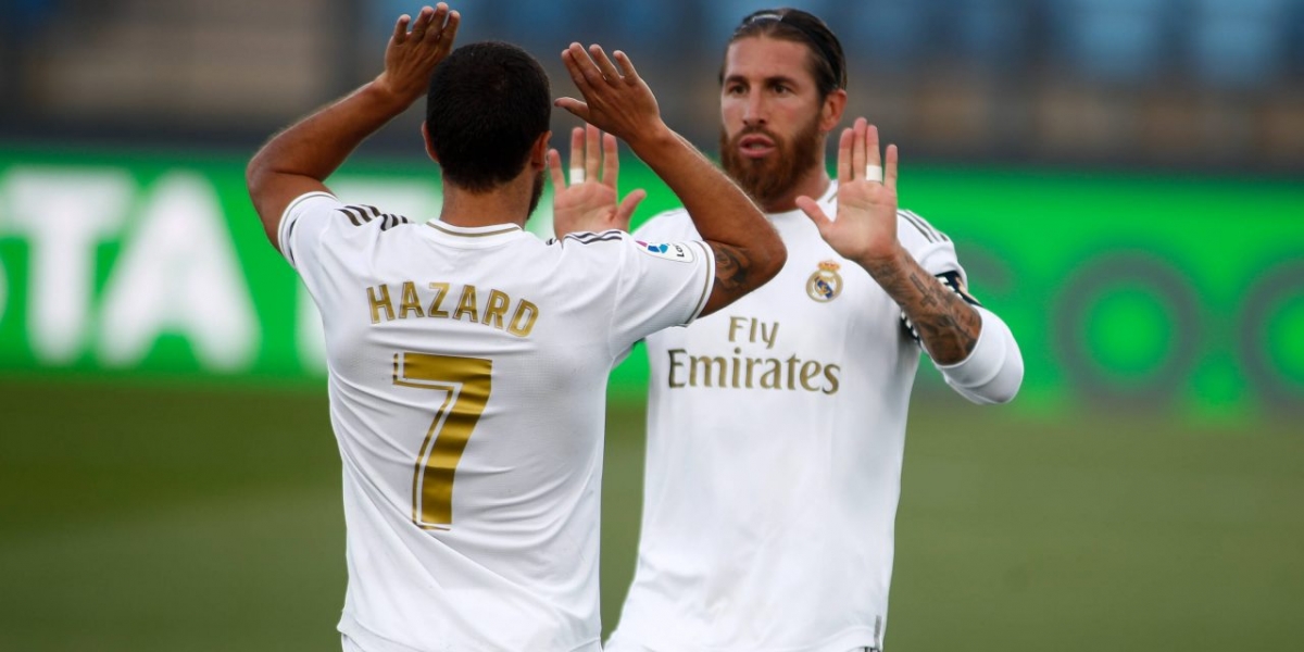 Sergio Ramos và Eden Hazard đã bình phục chấn thương và có thể ra sân (Ảnh: Internet)