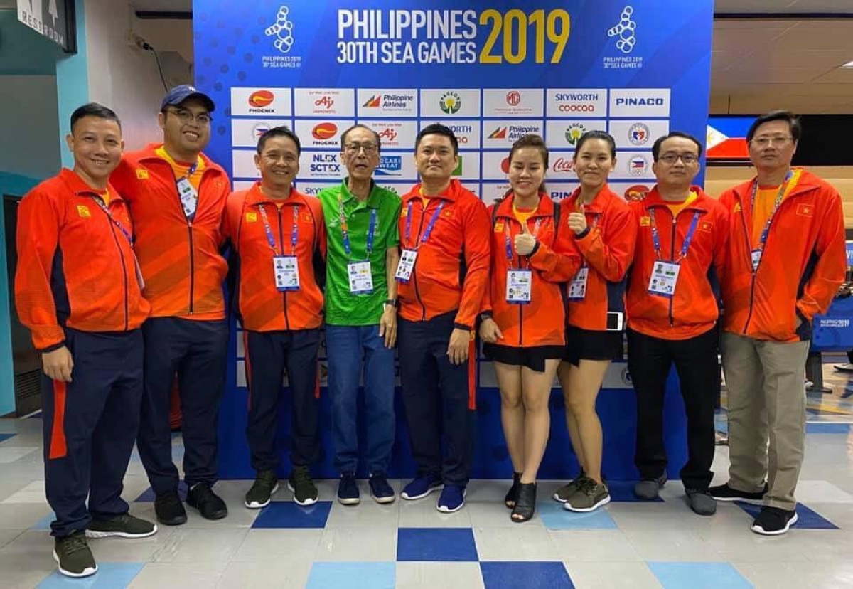 Đội tuyển Bowling Việt Nam tranh tài ở SEA Games 2019
